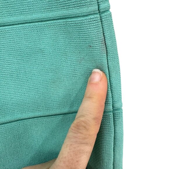 BCBGMaxAzria Simone Bandage Skirt Light Aqua Pull On Stretch Bodycon Size XS - Picture 9 of 10